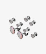 Silver and Mother of Pearl Tuxedo Set