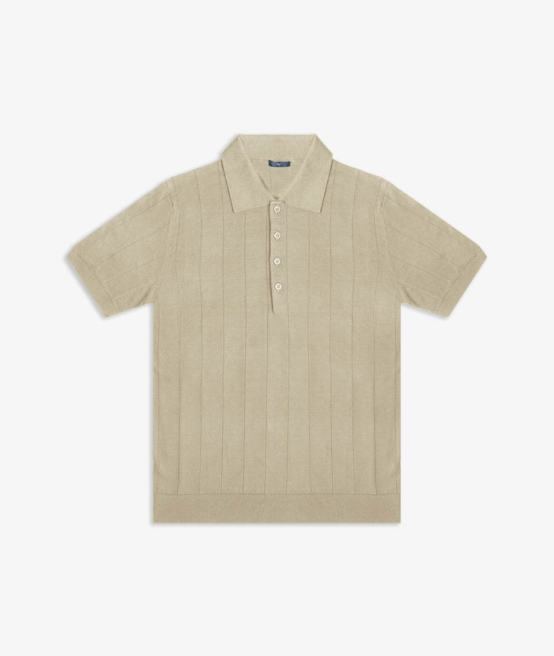 Linen and cotton polo Saint Tropez