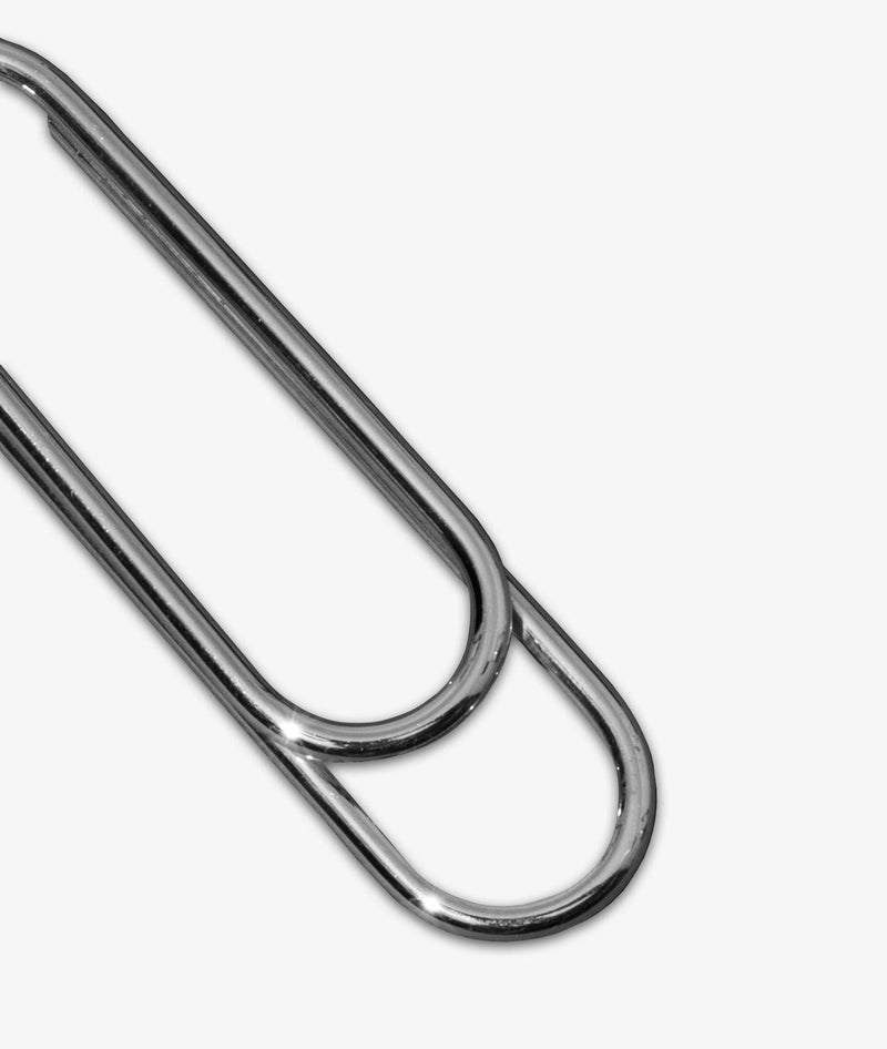 Linea Silver Paperclip Money Clip