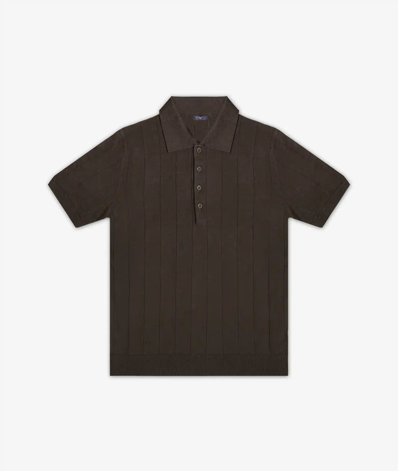 Linen and cotton polo Saint Tropez