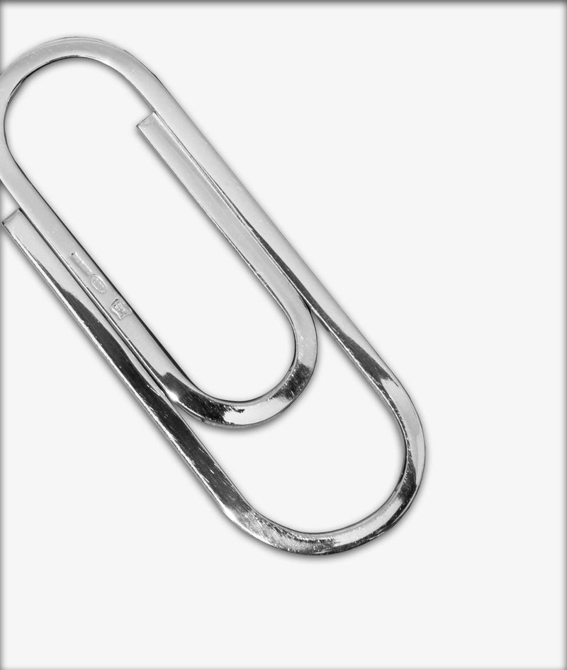 Volta Silver Paperclip Money Clip