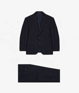 Basilea Single-Breasted Pinstripe Suit