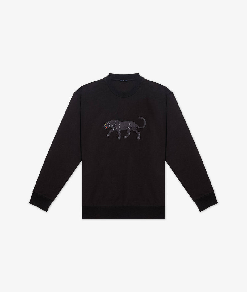 Cotton sweatshirt Black Panther