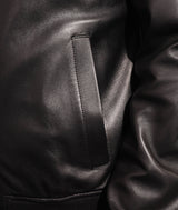 Leather bomber Nottingham