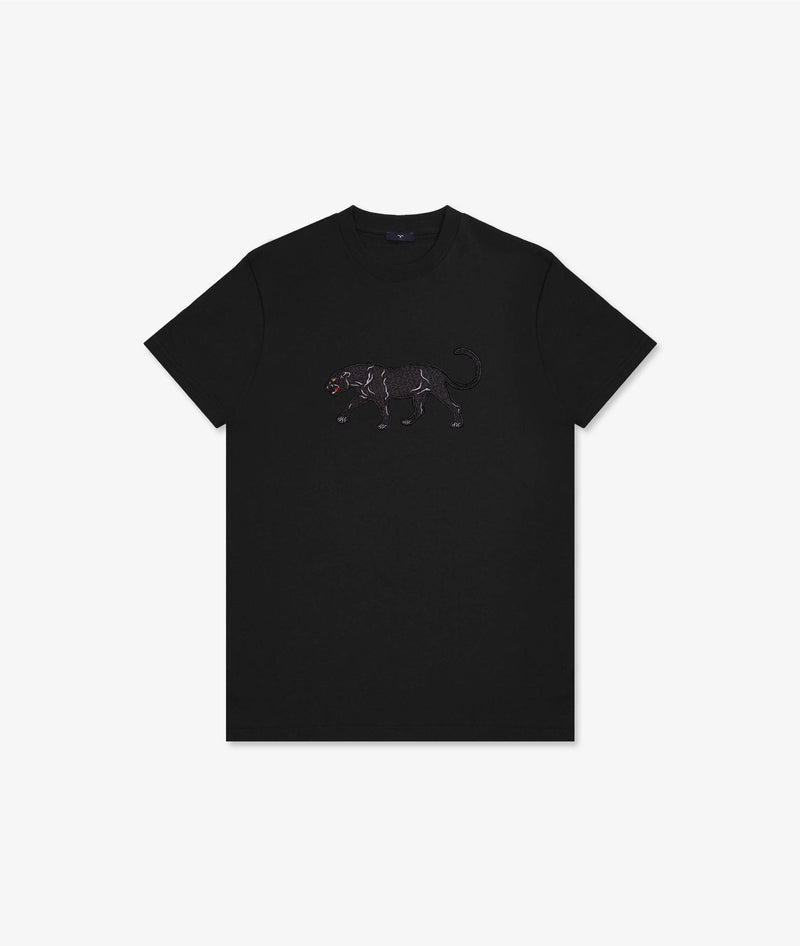 Cotton t-shirt Black Panther