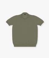 High neck t-shirt with zip