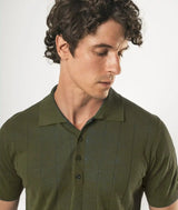 Linen and cotton polo Saint Tropez