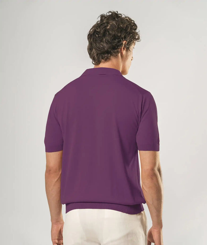 Silk polo Tulum
