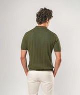 Linen and cotton polo Saint Tropez