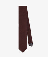 Burgundy Textured Silk Tie