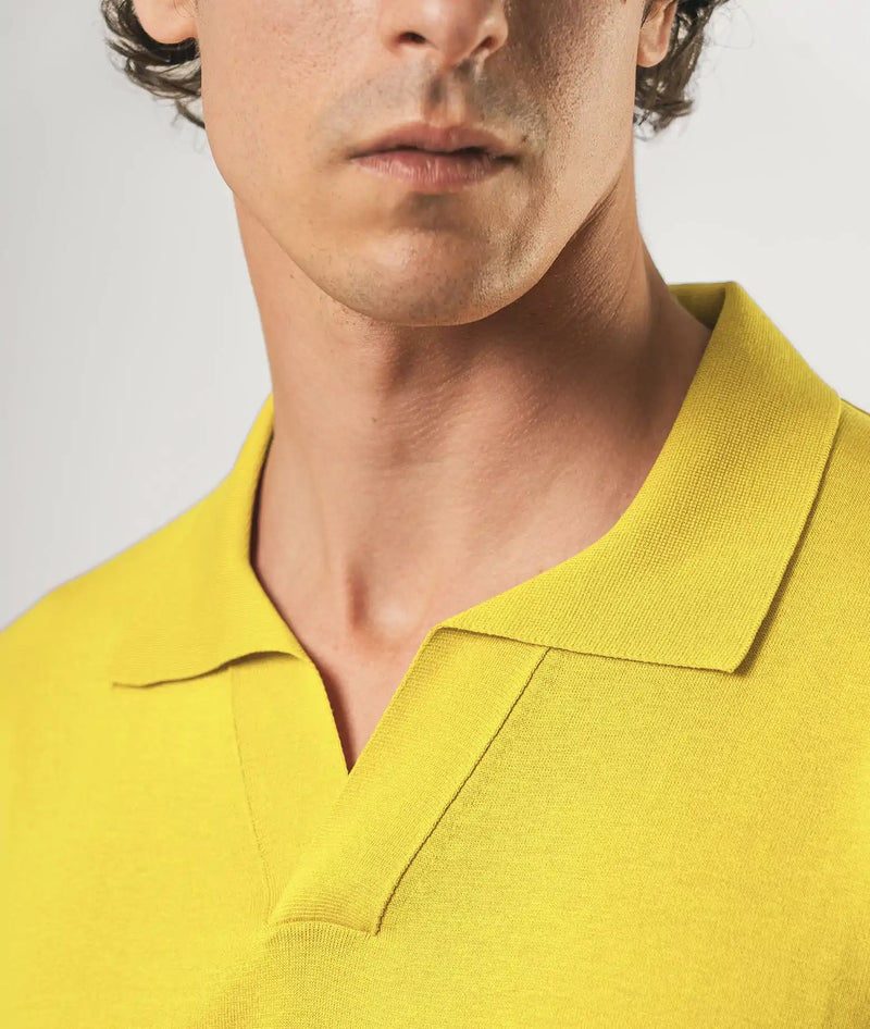 Silk polo Tulum