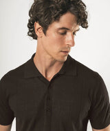 Linen and cotton polo Saint Tropez