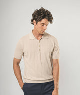 Linen and cotton polo Saint Tropez