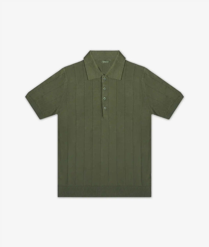 Linen and cotton polo Saint Tropez