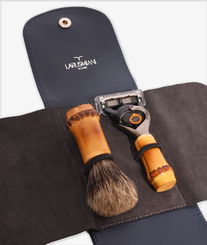 Travel shaving kit