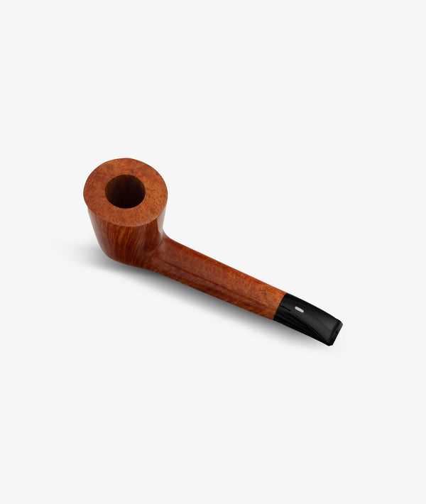 Straight fiammata collection smoking pipe