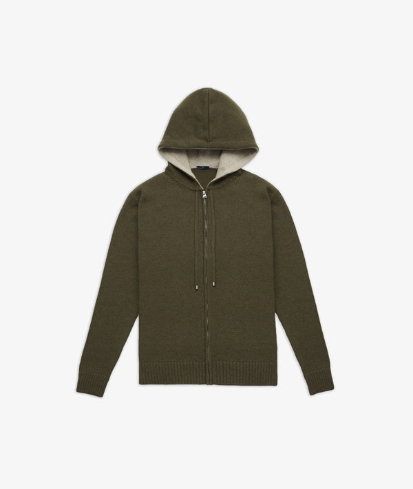 Zippered cashmere sweatshirt Bruges