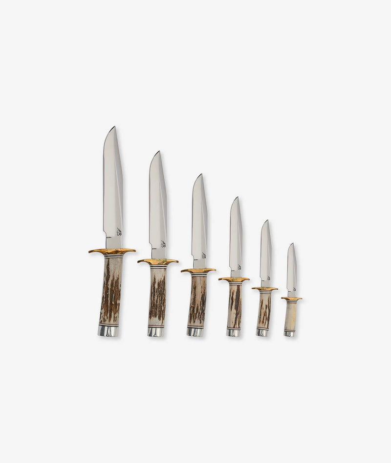 Set of six miniature knives